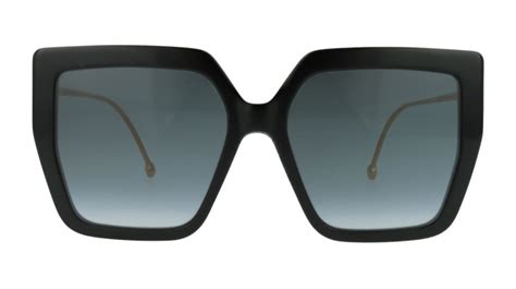 fendi ff0410|Fendi FF0410/S 80790 Black Square Sunglasses – .